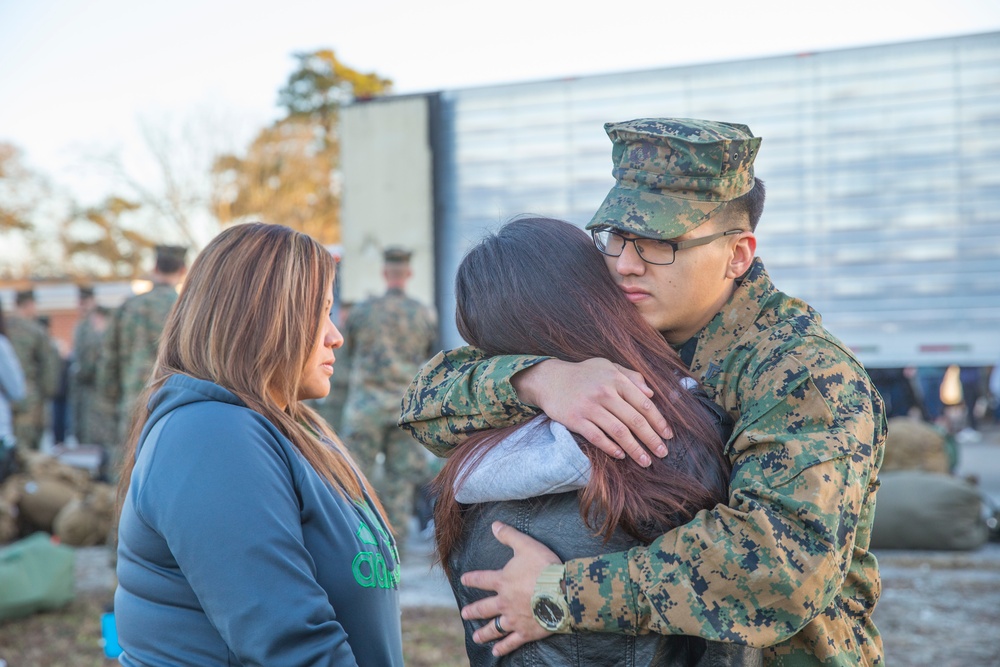 26th MEU Departs for Deployment at Sea