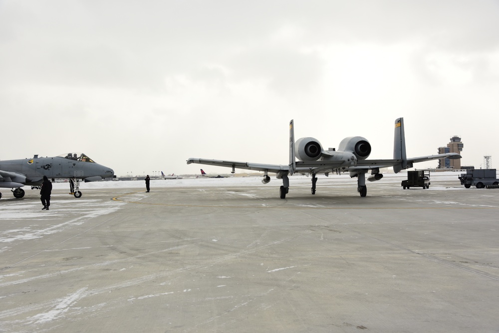 A-10s Depart Minnesota