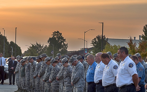 Grissom holds 9/11 memorial ceremony [1 of 3]