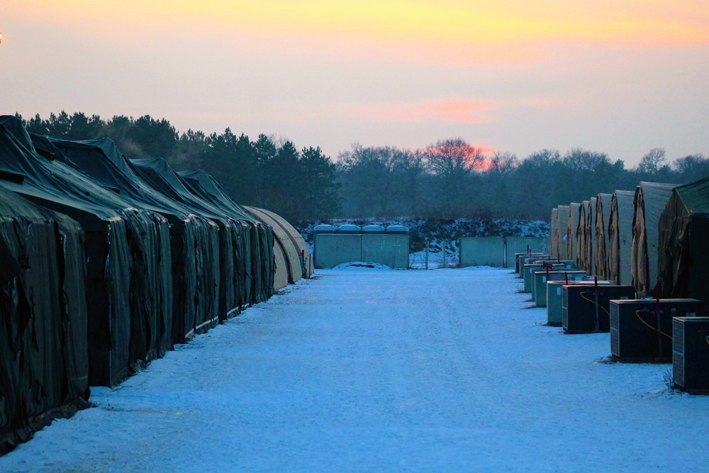 January 2018 training ops at Fort McCoy with Marines