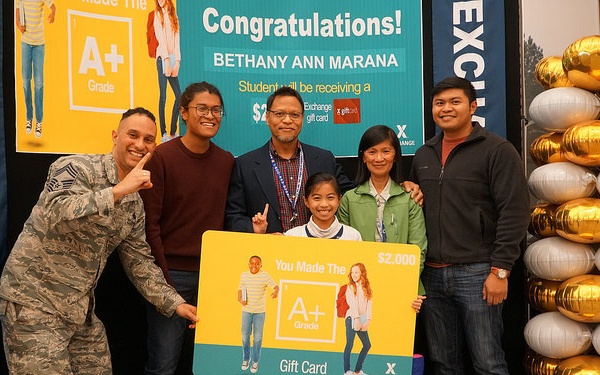 AAFES announces You Made the Grade Sweepstakes Winner