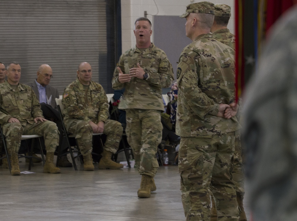 111th Engineer Brigade Change of Command