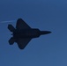 F-22 Raptor performs over SJAFB