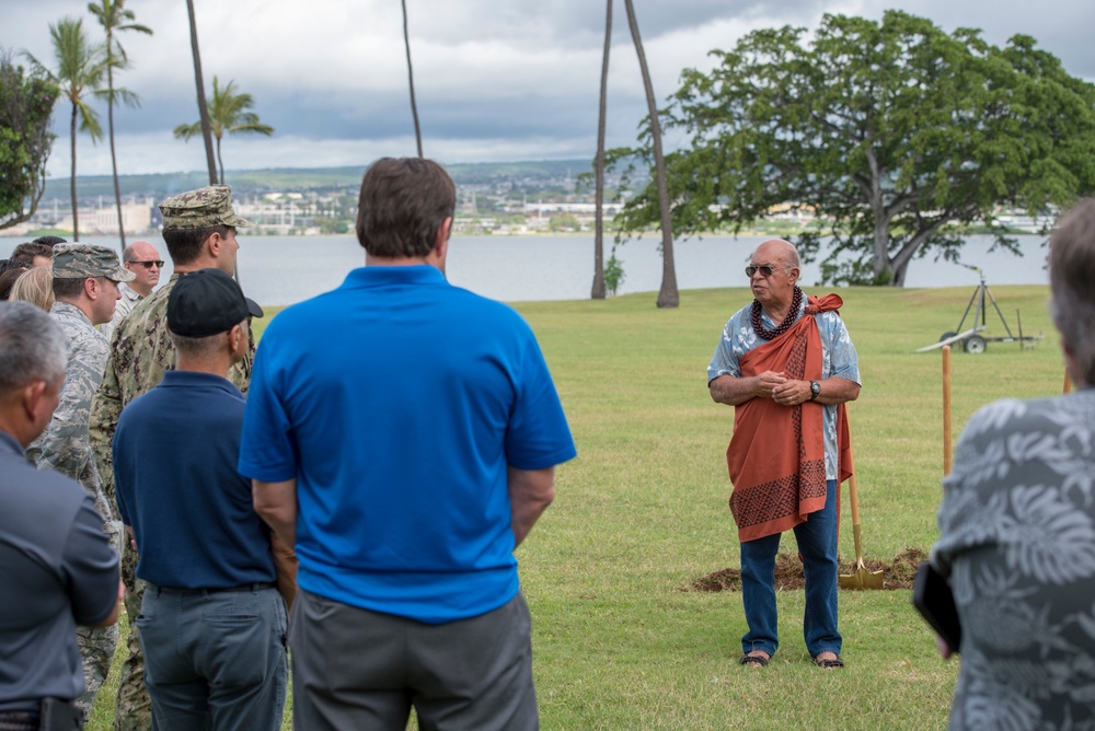 New Ford Island Historical Trail ground breaking