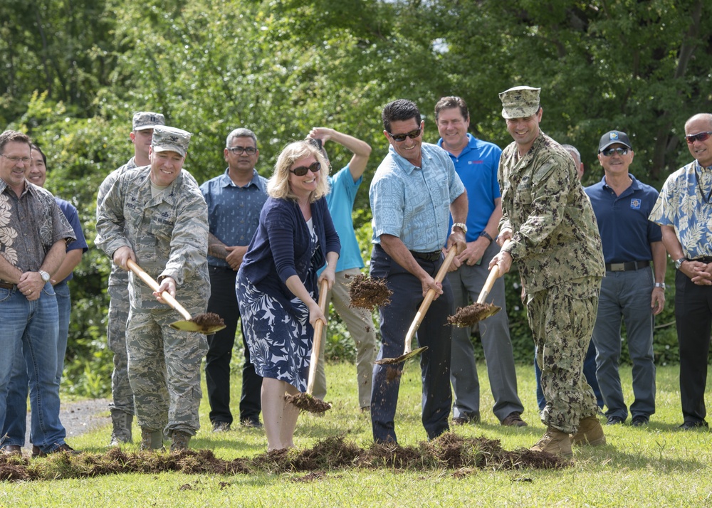 New Ford Island Historical Trail ground breaking