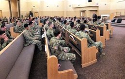 Suicide survivor shares story of resilience with JBLM Soldiers