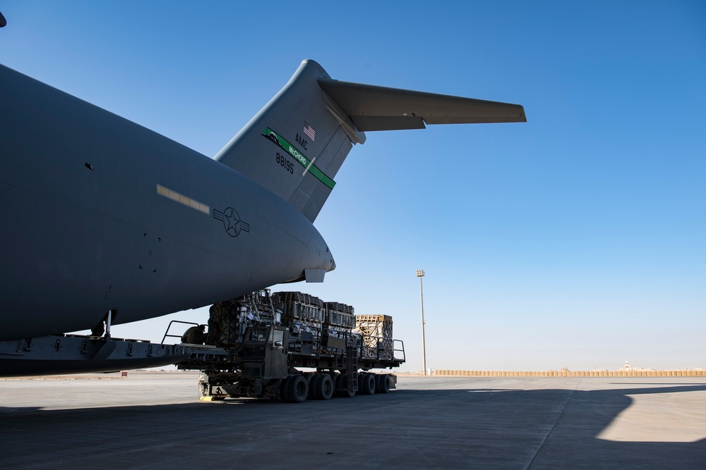 816th EAS Moves Cargo through Afghanistan