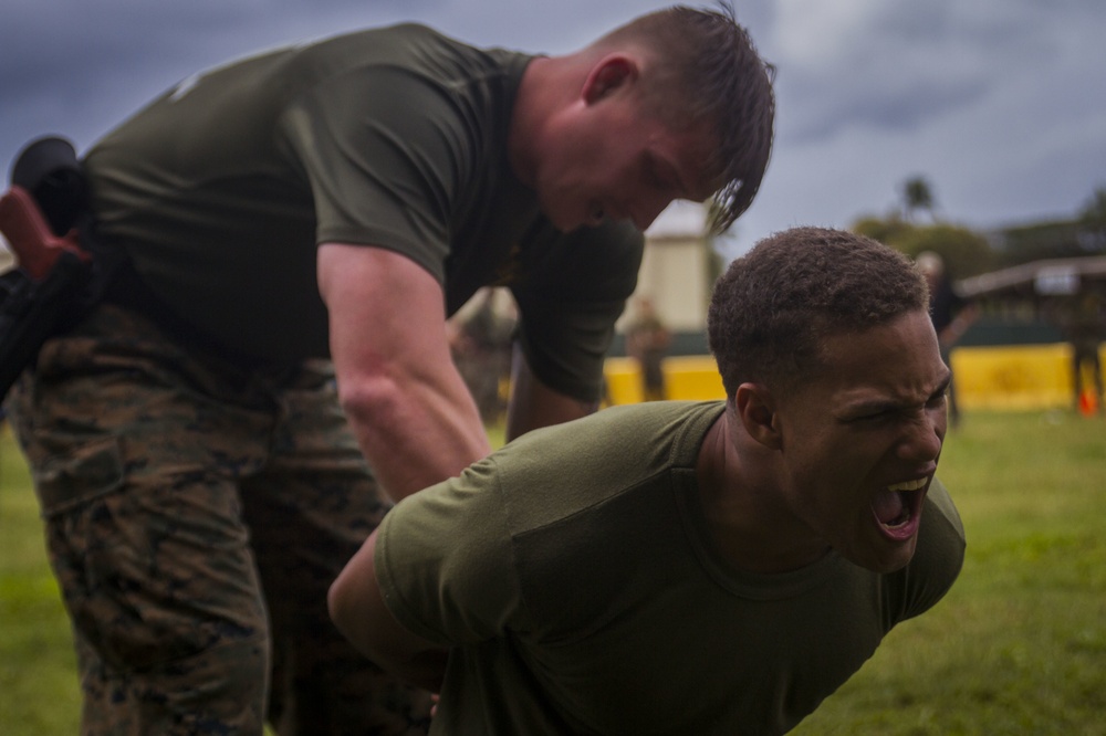 Hawaii Marines conduct OC training, certification