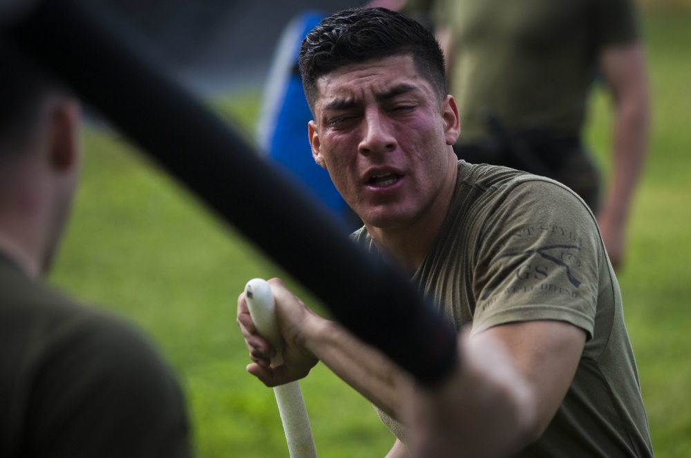Hawaii Marines conduct OC training, certification