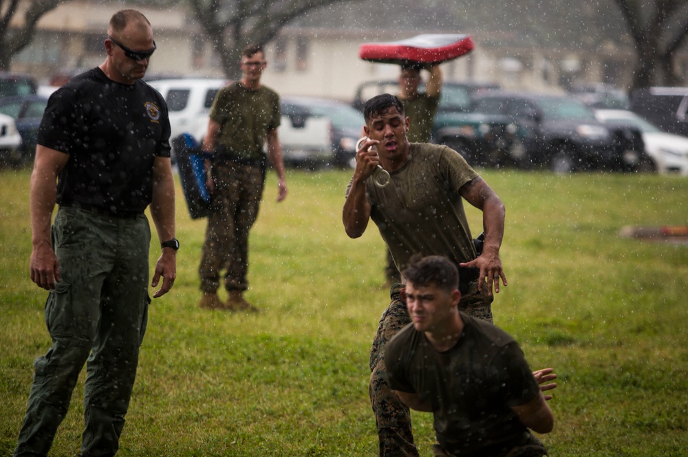 Hawaii Marines conduct OC training, certification