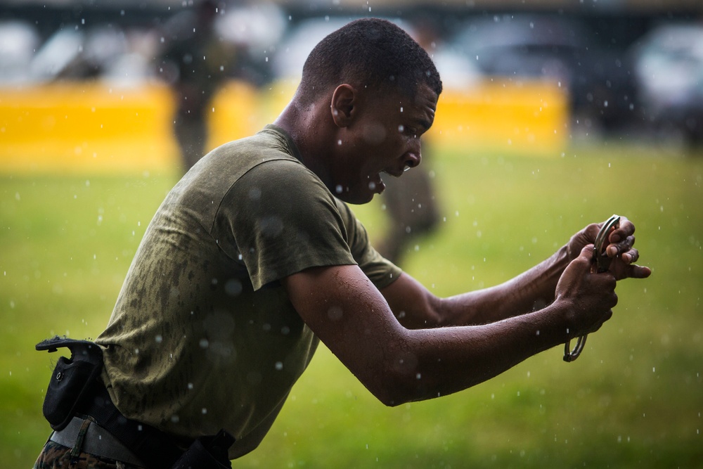 Hawaii Marines conduct OC training, certification