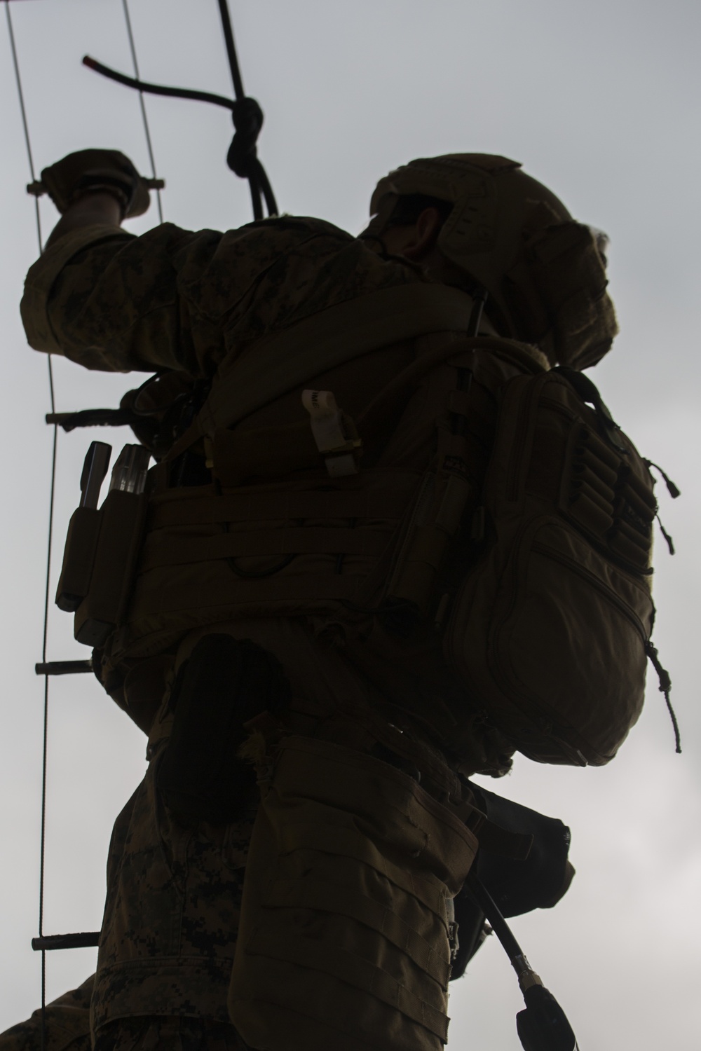 Marines hook and climb in Guam