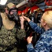 Damage Control Training aboard USS Emory S. Land (AS 39)