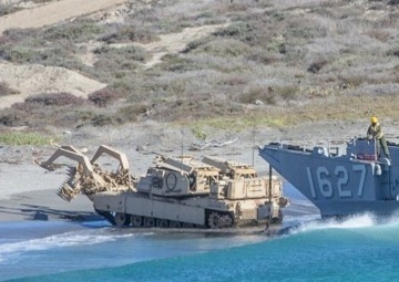 Marine Corps makes history with mine plow prototype for Assault Breacher Vehicle