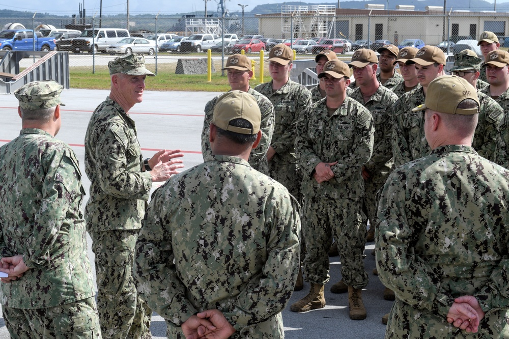 Commander, Task Force 75 welcomes Coastal Riverine Squadron 4