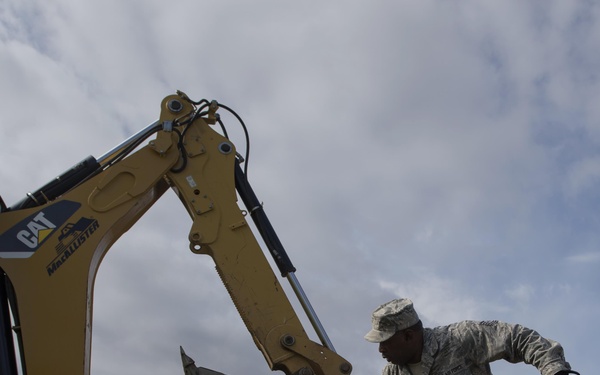 Digging deep, CE builds new sand pit