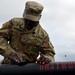 Cannon crewmembers prep howitzer for JRTC