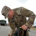 Cannon crewmembers prep howitzer for JRTC