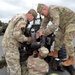 Cannon crewmembers prep howitzer for JRTC