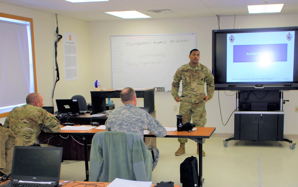 Ammunition supply Soldiers build up skills in Senior Leader Course at Fort McCoy