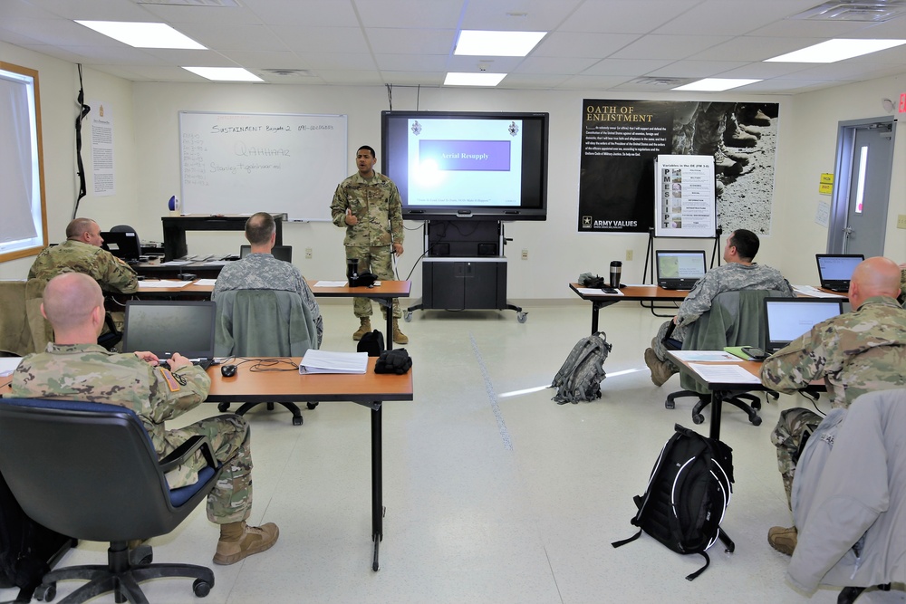 Ammunition supply Soldiers build up skills in Senior Leader Course at Fort McCoy