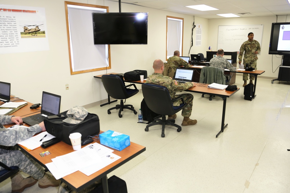 Ammunition supply Soldiers build up skills in Senior Leader Course at Fort McCoy