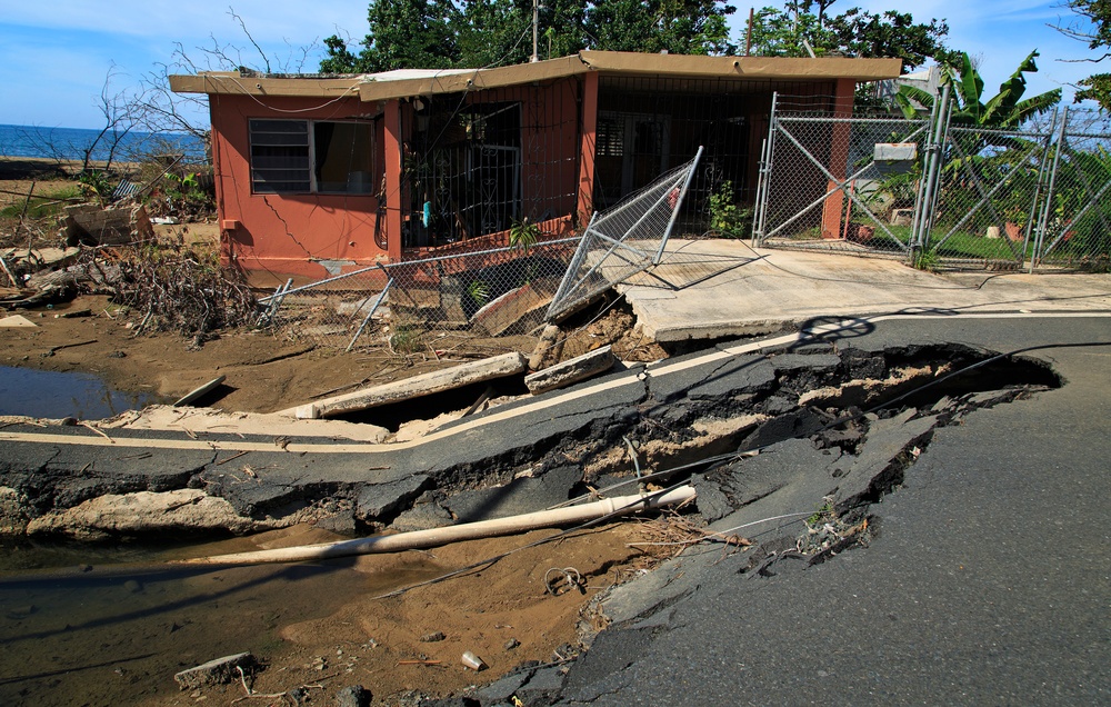 Coastal Erosion and Storm Surge Damage Home