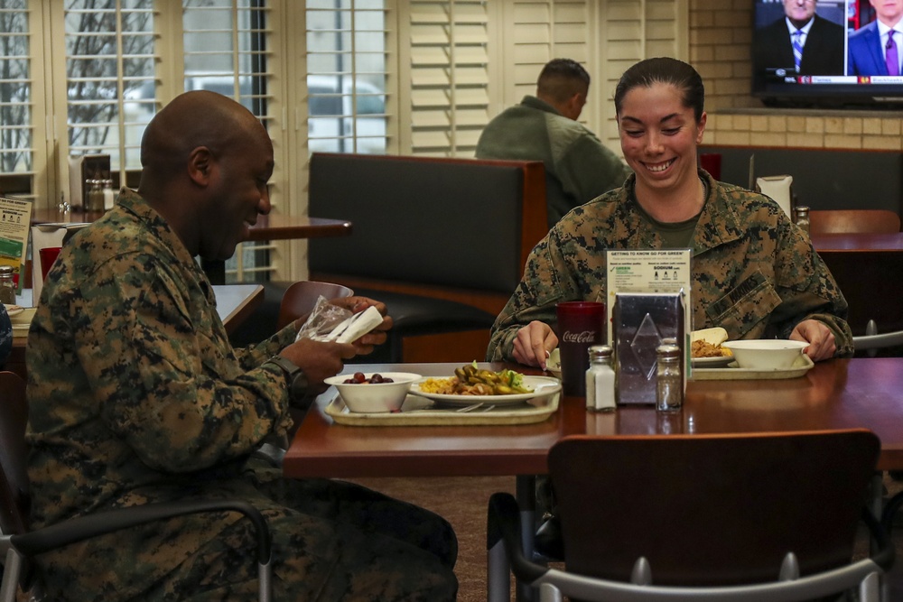 Sgt.Maj. of the Marine Corps visits the 8th MCD