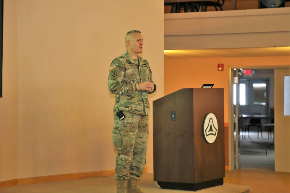Garrison commander highlights installation’s way ahead to Fort McCoy workforce during annual briefing