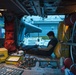 Night check maintenance onboard USS Bonhomme Richard (LHD 6)