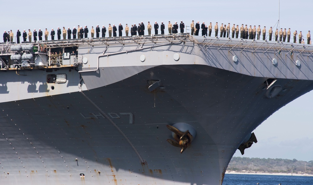 USS Iwo Jima Deploys