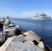USS New York Departs Naval Station Mayport