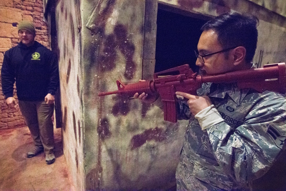 Airmen train in urban maneuver tactics at JT2DC