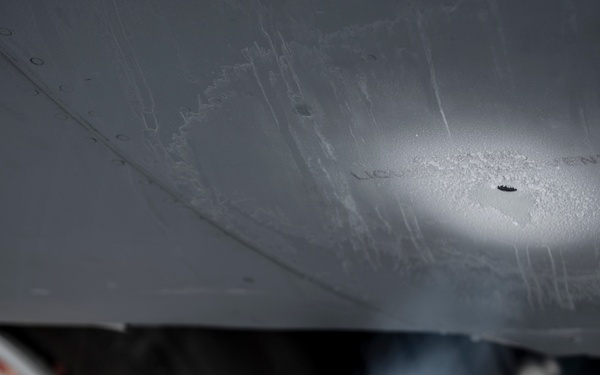 Ohio Air Guard maintainers brave the storm