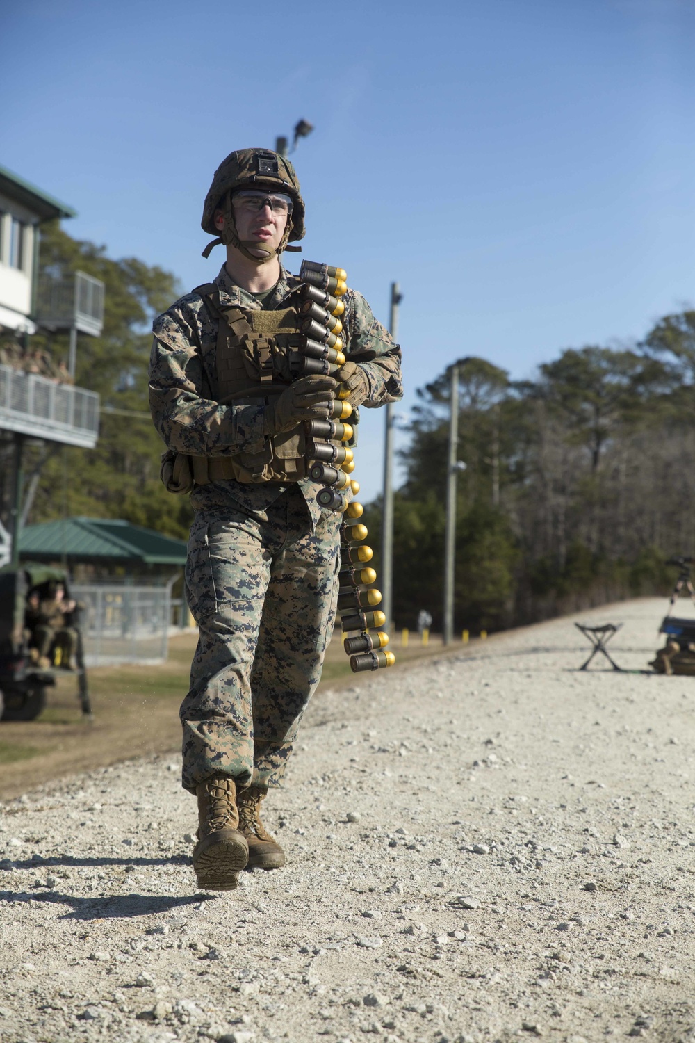 Report to Support: Marines participate in Mark 19 range