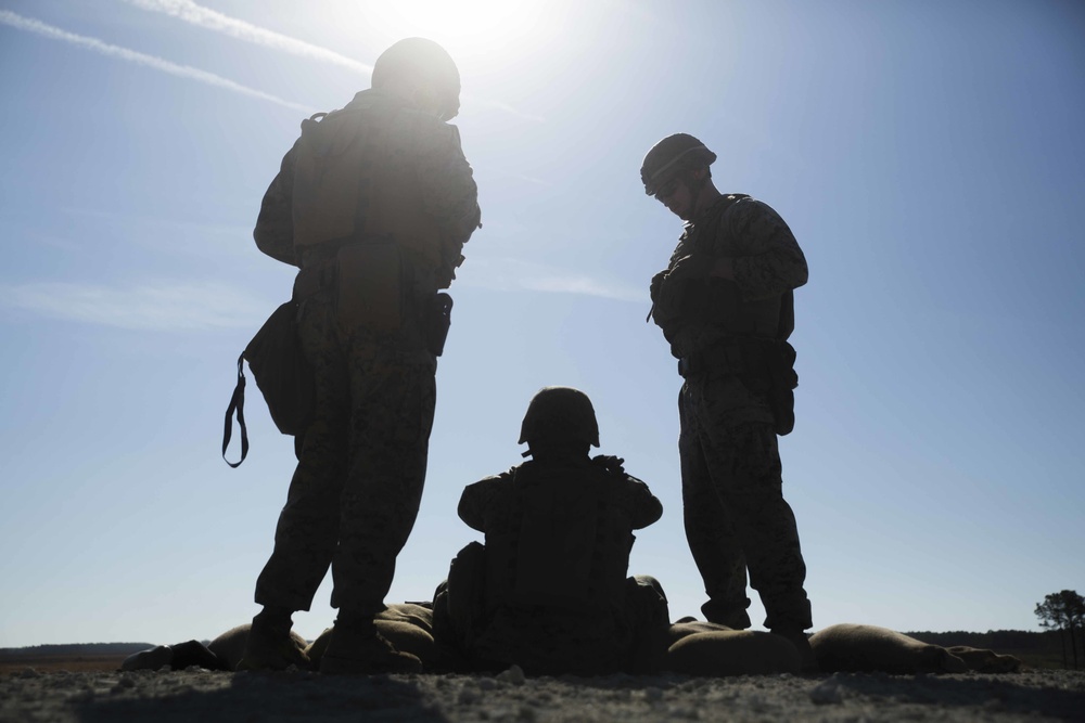 Report to Support: Marines participate in Mark 19 range