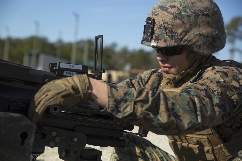 Report to Support: Marines participate in Mark 19 range