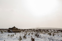 Company F, 4th Tank Battalion at Winter Break 2018