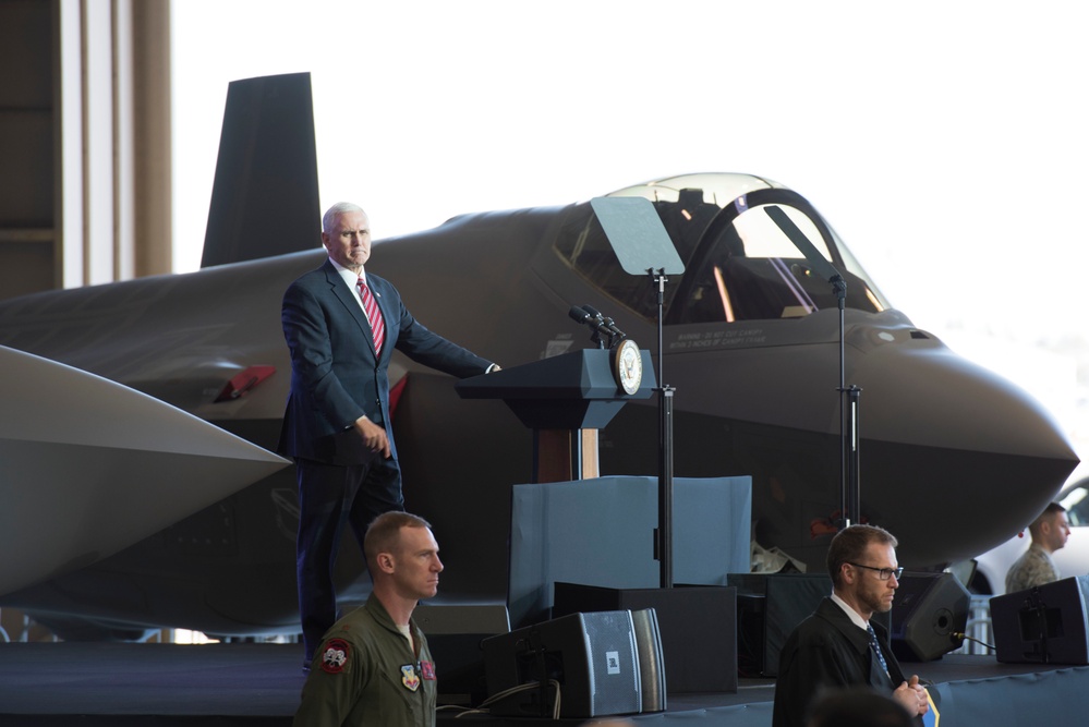 Vice President Michael Pence Visits Yokota Air Base