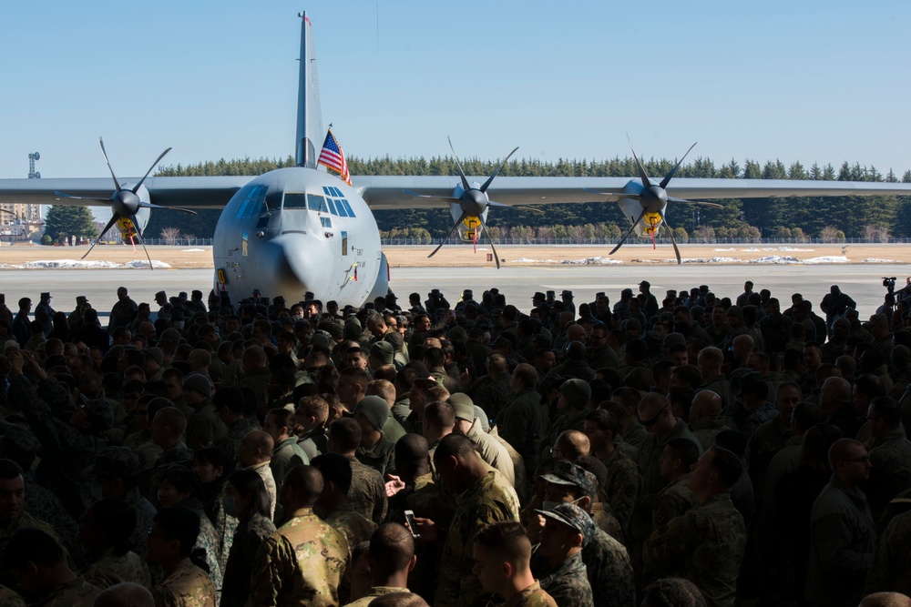 Vice President Michael Pence Visits Yokota Air Base