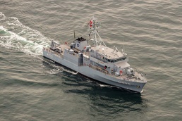 TCG Akcay in the Black Sea