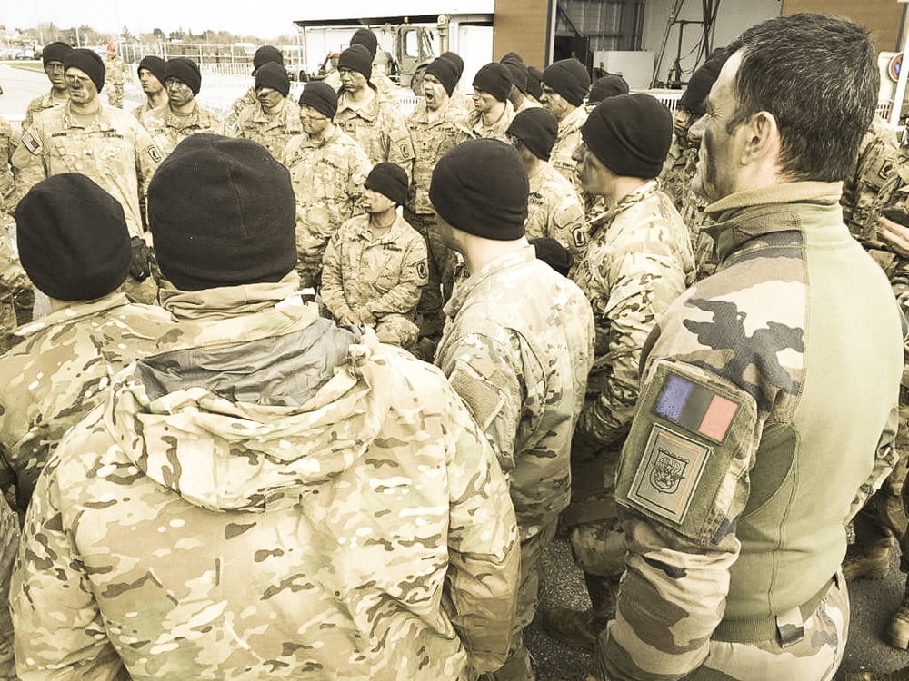 US Army Engineers Train with French Airborne in France