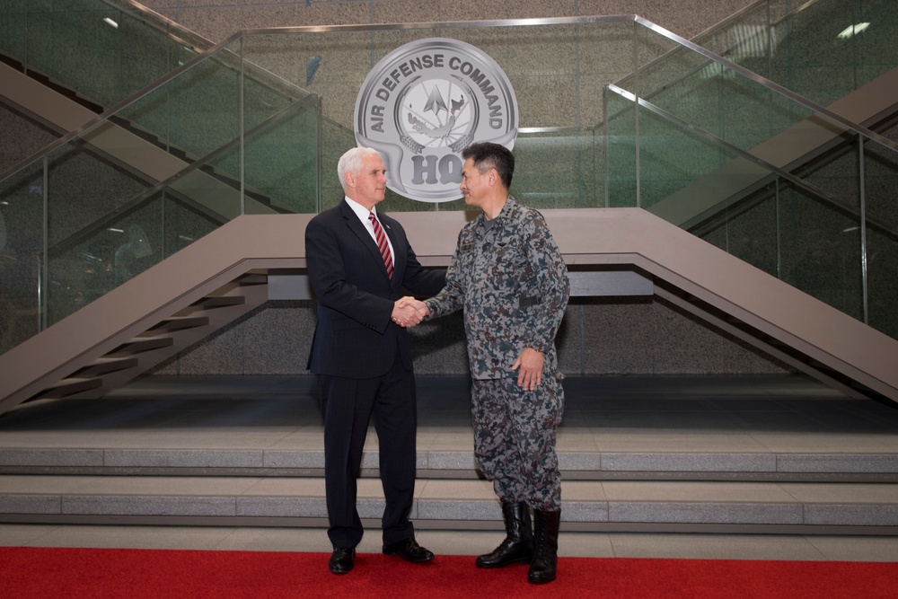 Vice President Michael Pence Visits Yokota Air Base