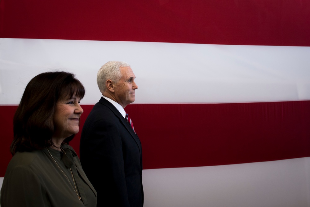 Vice President Michael Pence Visits Yokota Air Base