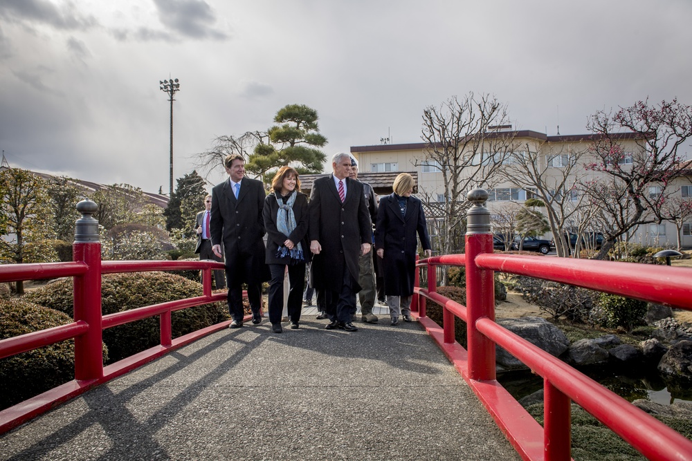 Vice President Michael Pence Visits Yokota Air Base