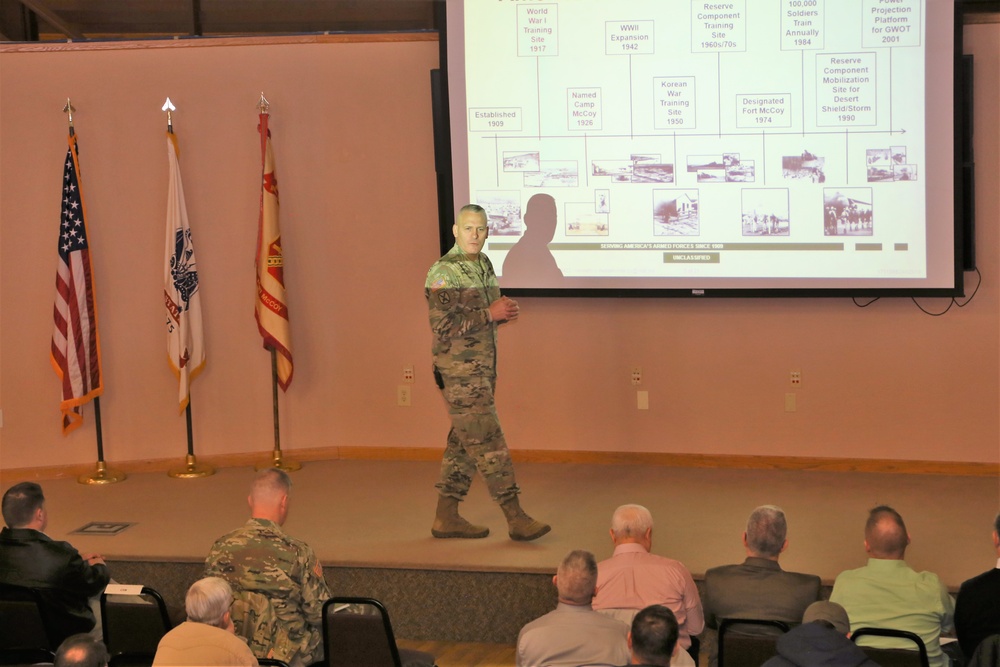 Garrison commander highlights installation’s way ahead to Fort McCoy workforce during annual briefing