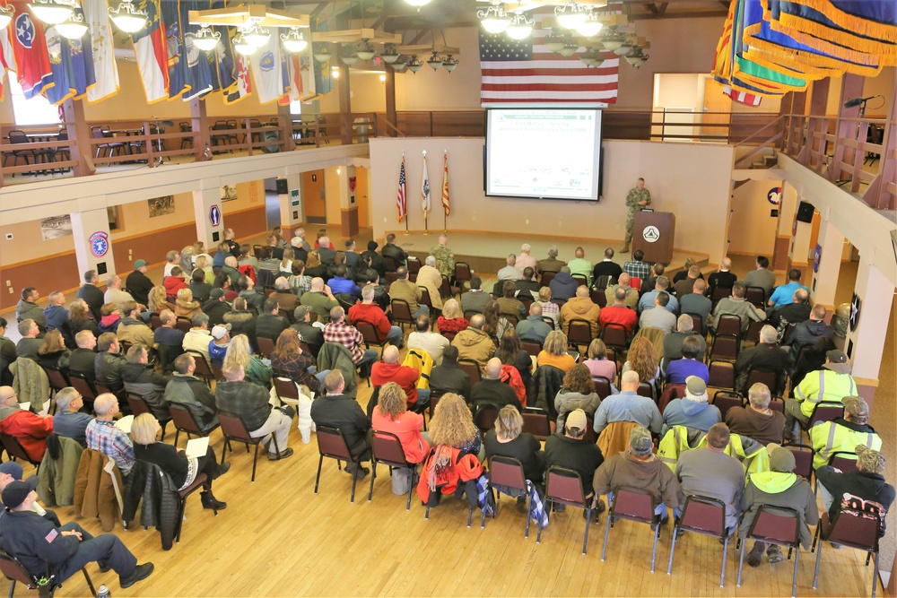 Garrison commander highlights installation’s way ahead to Fort McCoy workforce during annual briefing