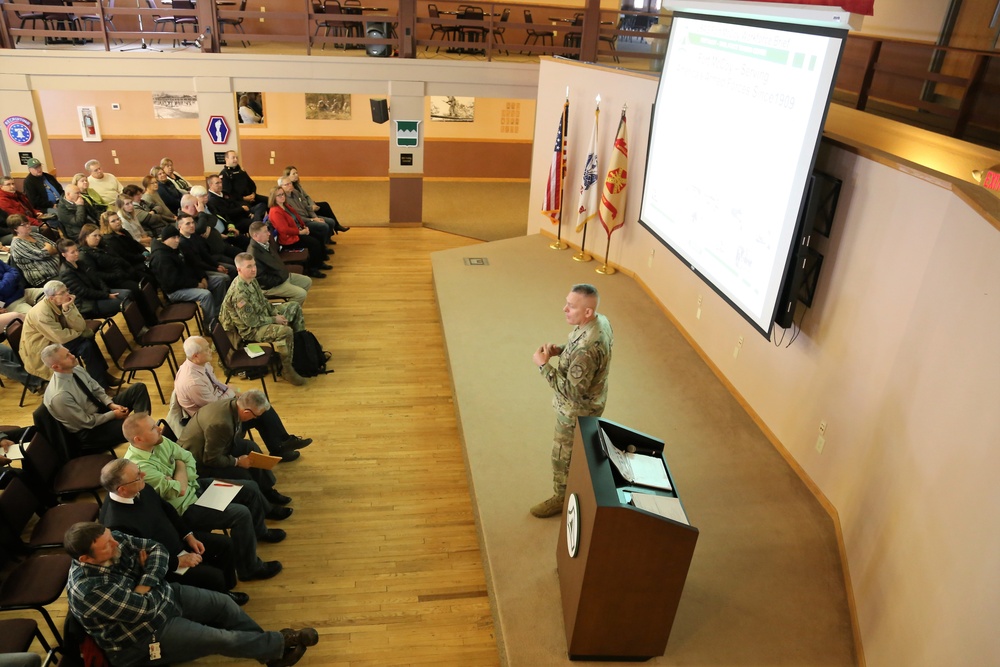 Garrison commander highlights installation’s way ahead to Fort McCoy workforce during annual briefing