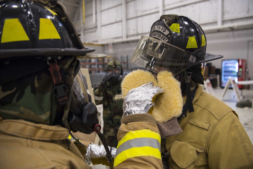 130th AW CBRNE Training