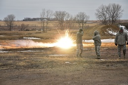 Grenades detonated as part of Security Forces training